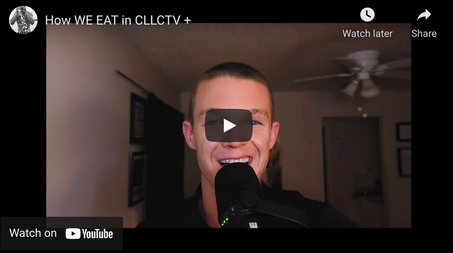 How WE EAT in CLLCTV +