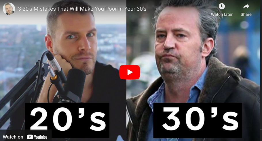 3 20's Mistakes That Will Make You Poor In Your 30's
